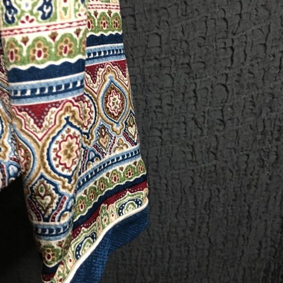 Adriana Papell Boho Pasley Blazer Size Large - Picture 12 of 13